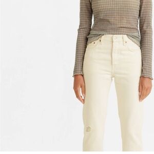 501 Levi’s Original Crop Jeans
